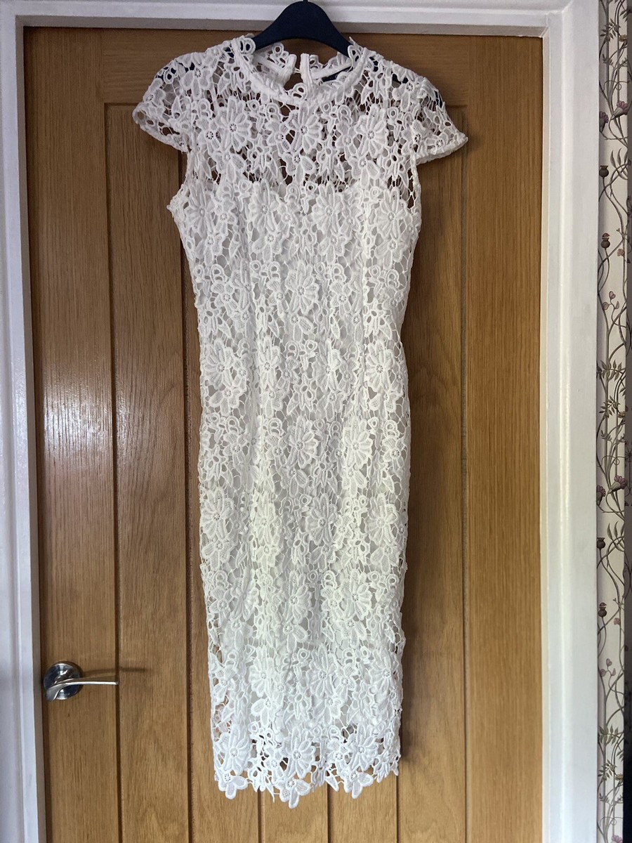 chinese dress ladies Must Be Love Lace Maxi Dress White