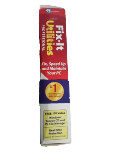 Fix-It Utilities Professional Software Opened Computer Manual And DVD - Picture 4 of 7