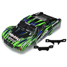 Traxxas Slash Green/Blue Body w/ Front &Rear Clipless Lower Mounts 2WD/VXL/4x4
