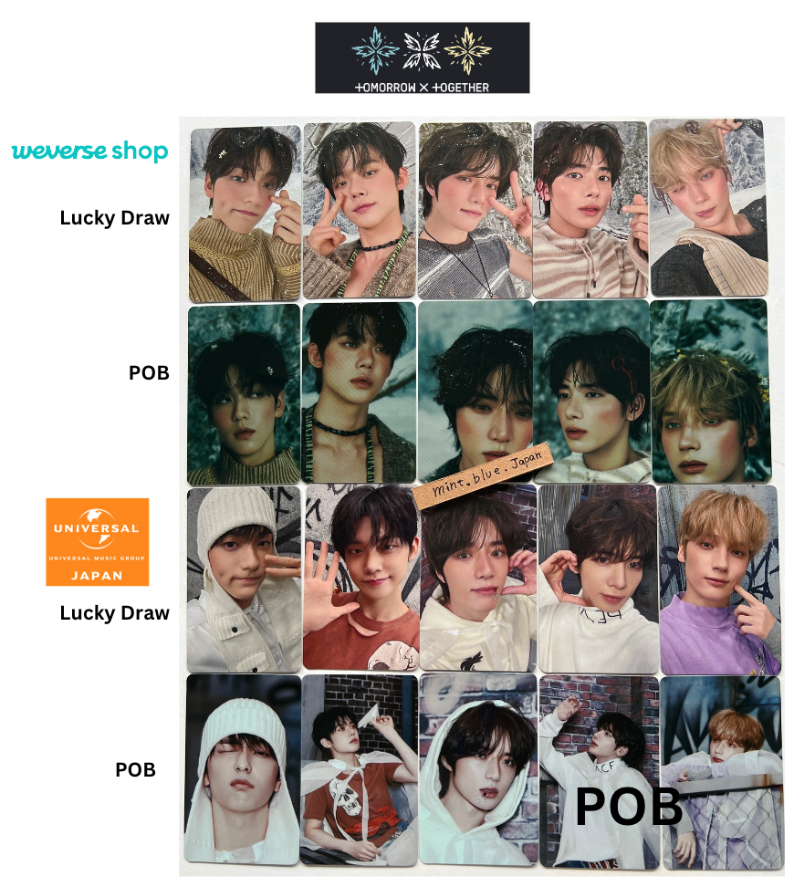 TXT CHIKAI 誓い JP 4th Single Shop POB & Lucky Draw Photo TXT CHIKAI 誓い JP 4th Single Shop POB & Lucky Draw Photo