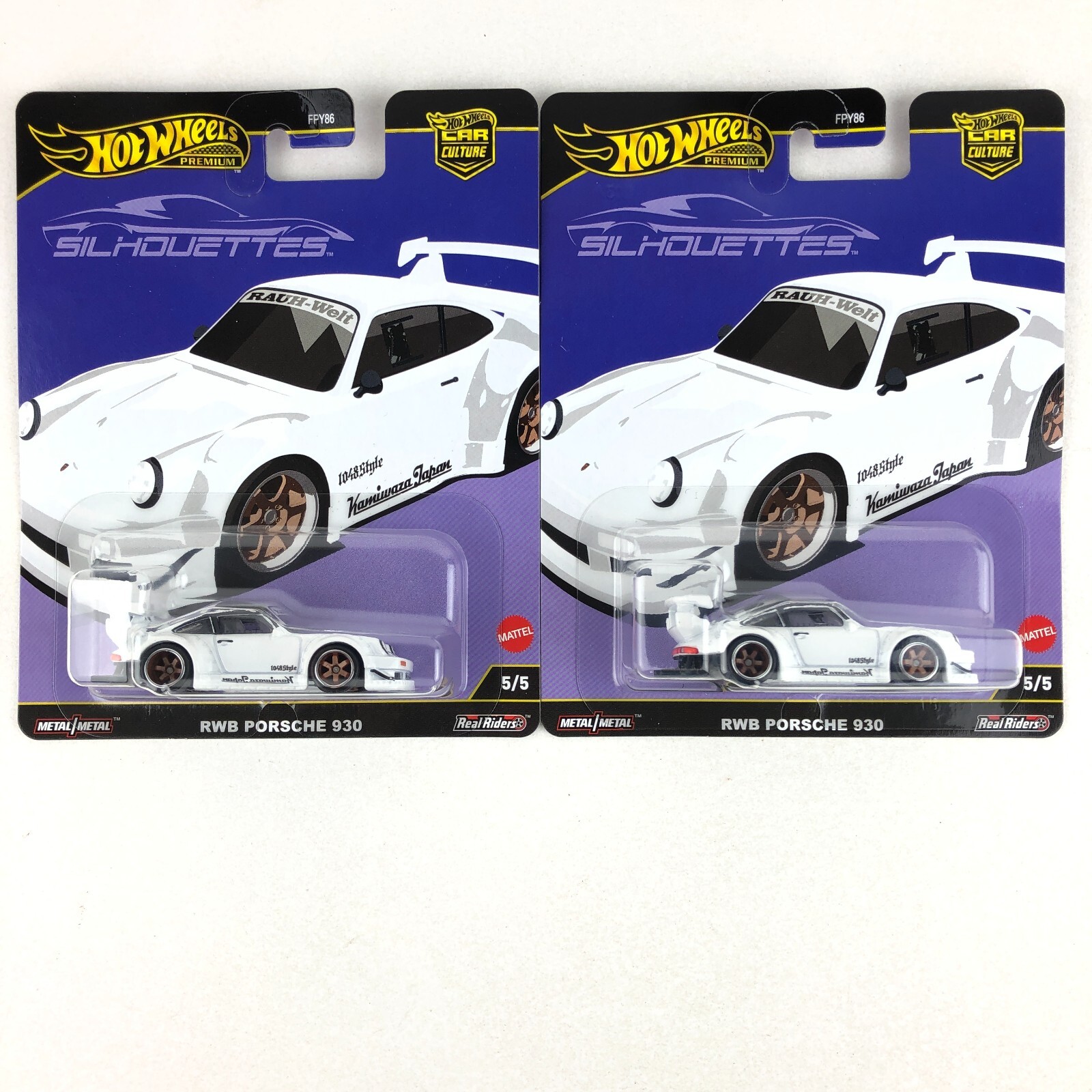 2025 Hot Wheels Premium Silhouettes RWB PORSCHE 930 Car Culture