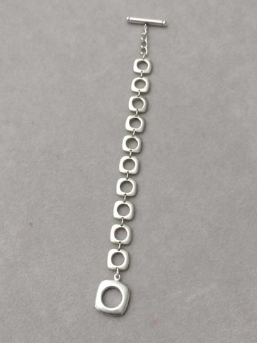 Tiffany & Co. - Quadratisches Kissen-Gliederarmband aus Sterlingsilber - Bild 5 von 5