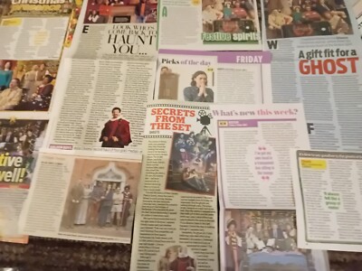 CHARLOTTE RITCHIE  CELEBRITY  CLIPPINGS PACK   GOOD CONDITION