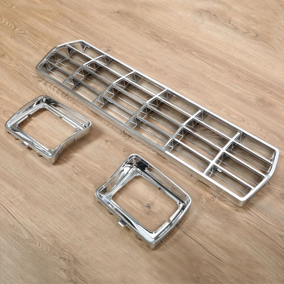 Grille + Headlight Bezels For 1978-1979 Ford F-100 F-150 F-250 F-350 Bronco - Image 2 of 4