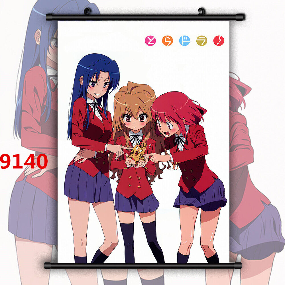 Toradora! Aisaka Taiga Anime HD Canvas Print Wall Poster Scroll Room Decor