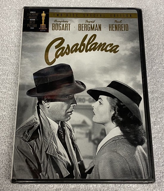 Casablanca (DVD, 2009, 2Disc Set, Special Edition) for sale online eBay