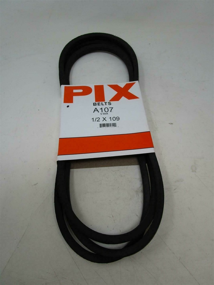For Industrial Polyester Cord ½” X 109” Lawnmower 75-A107 V-Belt