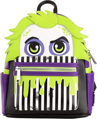loungefly beetlejuice figural mini backpack Amazon.com: Loungefly Beetlejuice Carousel Glow in The Dark  main image 3