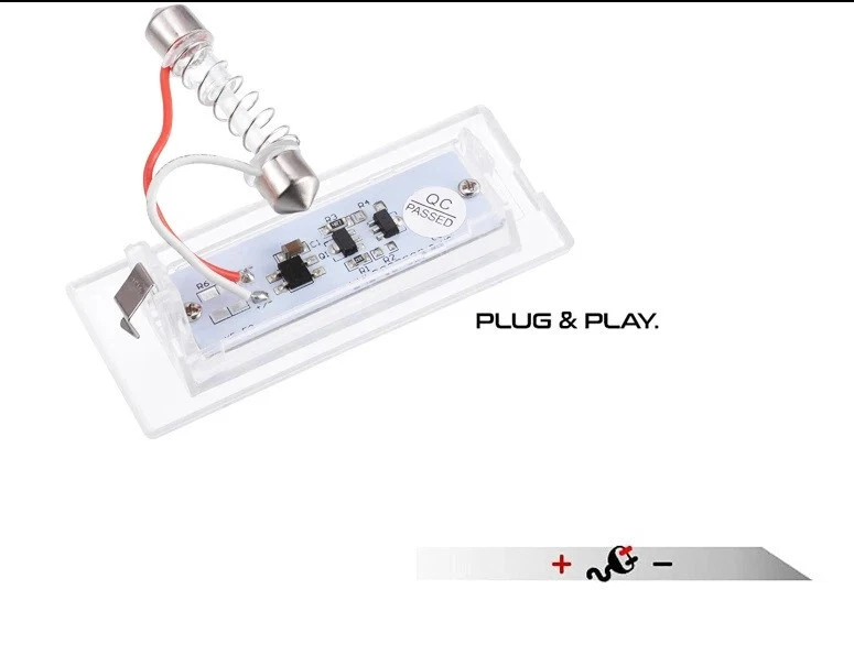 2 module ampoule led éclairage plaque pour BMW X5 E53 et X3 E83 - Imagen 3 de 3