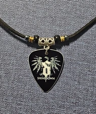 Handmade Shinedown Aluminum Guitar Pick Necklace