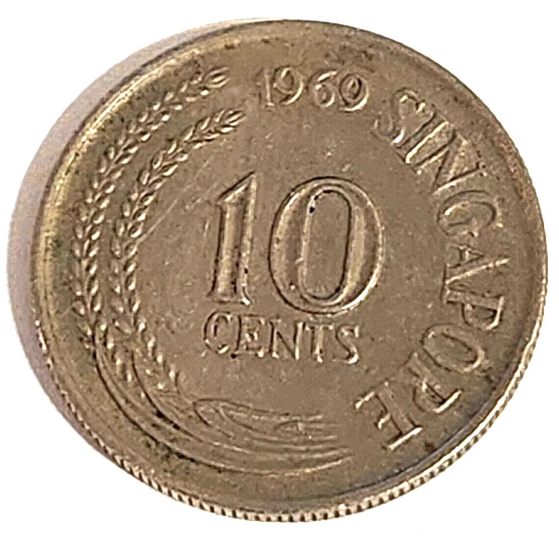 铜镍1969 新加坡硬币| eBay