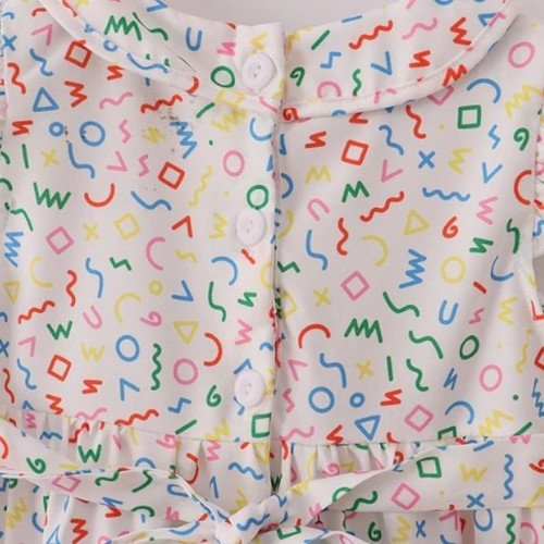 Boutique Back to School ABC Alphabet Embroidered Smocked Dress - Picture 6 of 11