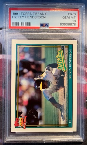 1991 Rickey Henderson #670