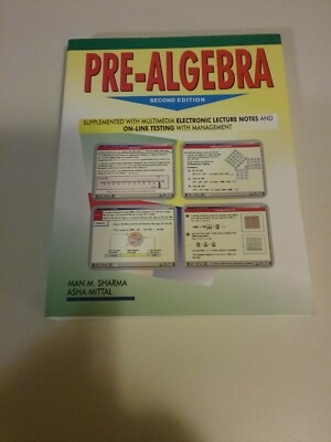 Pre-algebra by Sharma, Man M