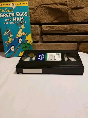 1994 VHS TAPE Dr. Seuss GREEN EGGS AND HAM AND OTHER STORIES Sing Along Classics - Picture 5 of 5
