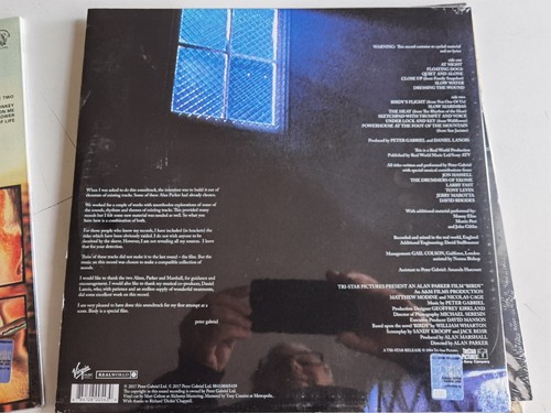 PETER GABRIEL - BIRDY - LP 33 GIRI - 12" SIGILLATO 180 GRAMMI - Imagen 2 de 2