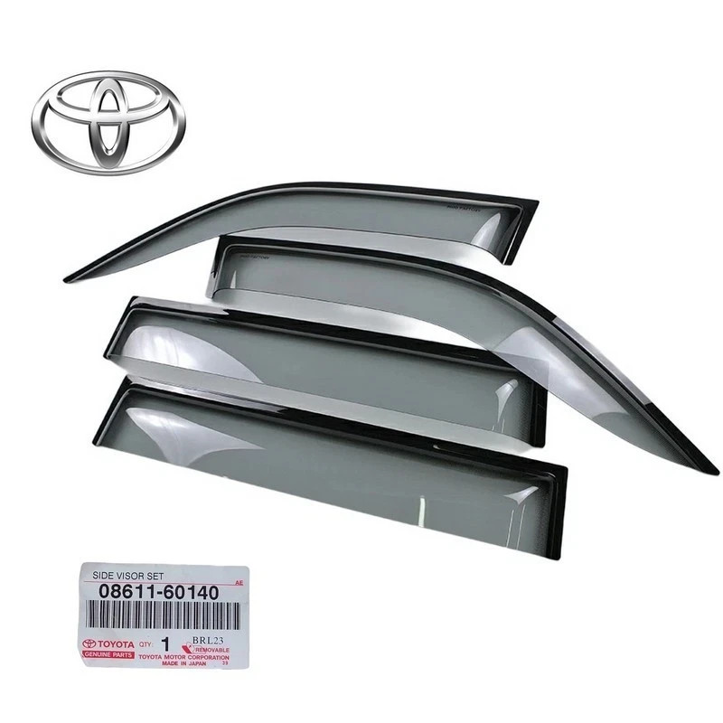 TOYOTA Genuine OEM Side Rain Visor 08611-60140 LAND CRUISER New | eBay