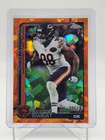 2025 Topps Chrome Sapphire Football Orange Montez Sweat #56