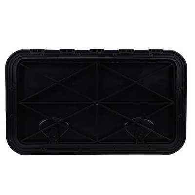 Boat Hatch 24inx14in Rectangle Boat Deck Hatch 180° Opening Lid Marine Boat DJOR