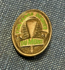 Vintage 1950s DuMont Laboratories Television Network Sterling Service Award Pin