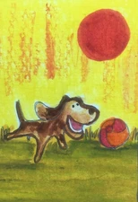 Aceo Original Mixed Media Art