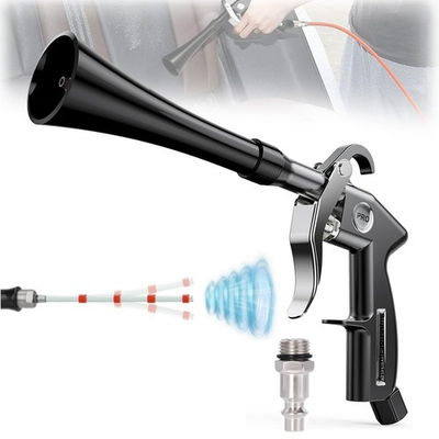 #ad Car Cleaning Gun Vortex Air Blow Quickly Remove Gun Surface Dirt amp; Dust Tool US $16.99