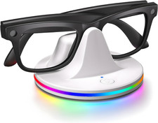 Charging Dock for Ray-Ban Meta Smart Glasses   RGB Desktop Charger Stand Compati