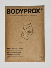 BODYPROX Ankle Support Brace Black Breathable Neoprene Sleeve One Size Fits All