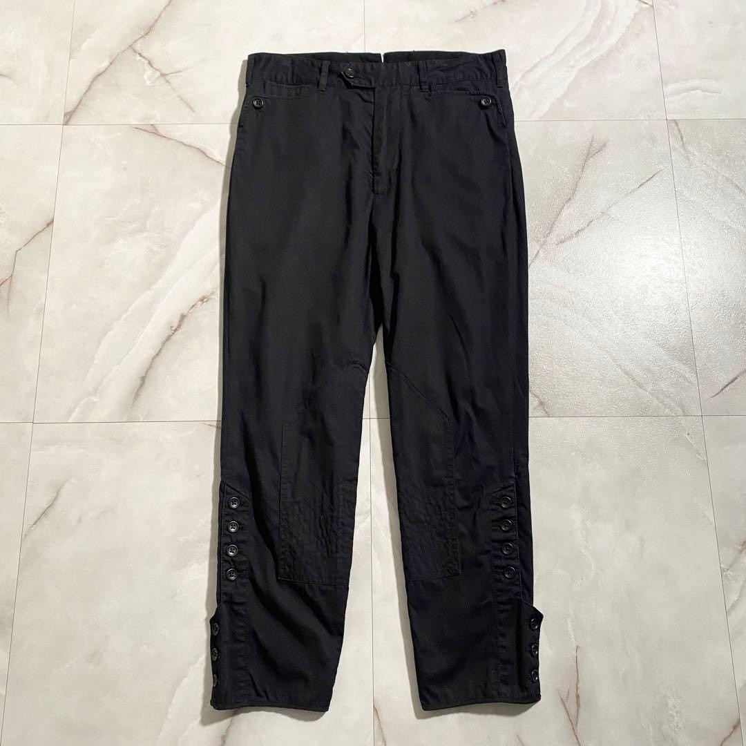 ENGINEERED GARMENTS Cinch Back Work Trousers Navy… - image 2