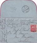 New Zealand -  cover sent first day of new 1d rate, dated 1 JA 01