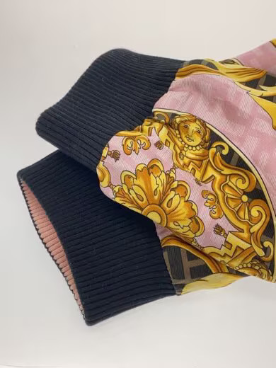 FENDI/Blouson/Size 50/Silk/Pink/All-over Print/FW1091 thumbnail 6