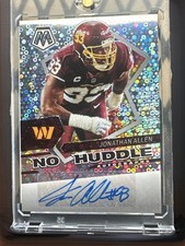 2022 Panini Mosaic Football Jonathan Allen No Huddle Prizm Autograph