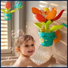 Baby Flowers Bath Toys Water Shower Bathing Toys Water Game for Kids Fun Fun