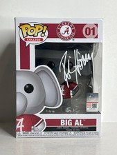Robert Horry Signed Alabama Crimson Tide Big AL Funko #01 BAS WW15569
