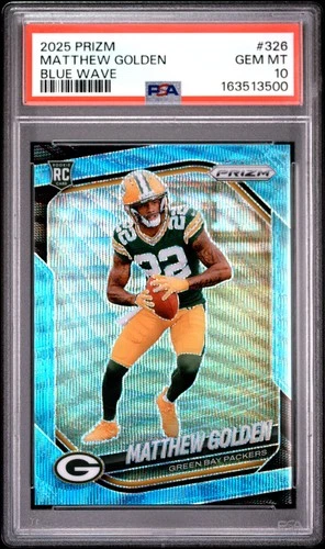 2025 Panini Absolute Countdown Calendar Matthew Golden Base (PSA 10)