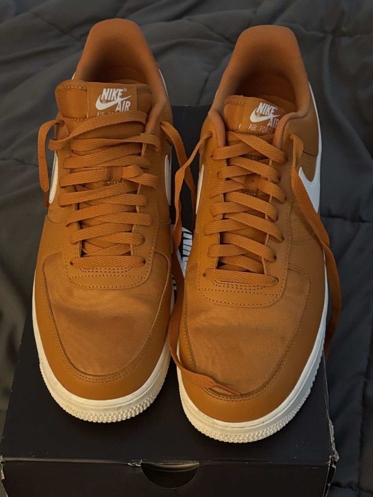 SAOLA Taglia 11 5 Tela Nike Air Force 1 '07 SE Low Monarch