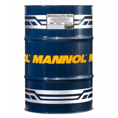 MANNOL Multifarm STOU 10W-30 Traktorenöl, ACEA E3, ALLISON C4, 208 Liter Fass