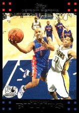 Chauncey Billups 2007-08 Topps #17 Pistons NBA READ FREE SHIPPING AutographDen