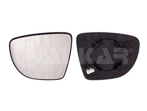 Spiegelglas Aussenspiegel Links Alkar 6471178 FÜR Renault Ersatzglas Spiegel-image