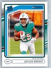 2024 Donruss #344 Jaylen Wright Miami Dolphins