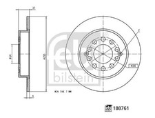 Disque de frein Mg ZS