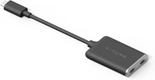 VITURE USB-C to Glasses and Charging Adapter, Charge Play, Switch, Black 