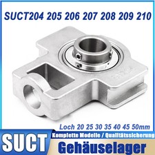 Flanschlager Lagerbock Geh&auml;uselager Stehlager SUCT 204/205/206/207/208/209/210