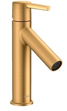 AXOR Starck Basin Mixer 10123250 Tall Brushed Gold Optic Pin Handle RRP £ 1,095