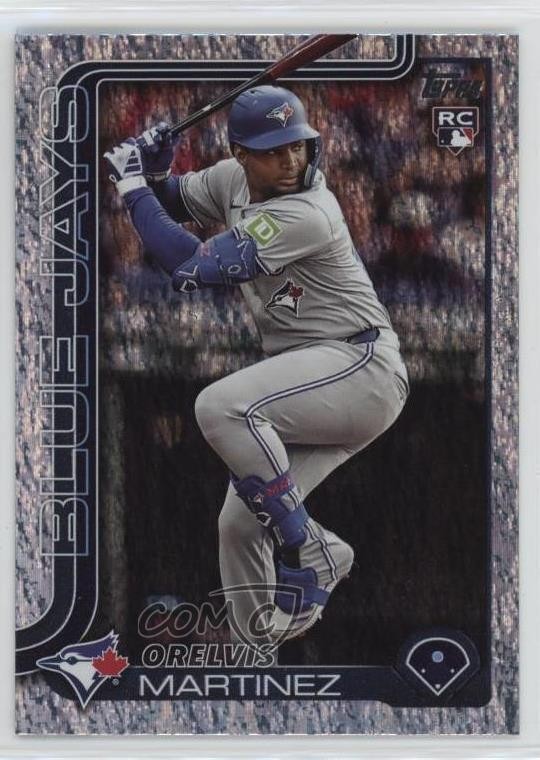 2025 Topps Series 1 Holo Foil Orelvis Martinez #18 Rookie RC 1i84