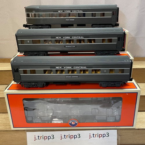 Juego de 3 vagones de pasajeros Lionel 35271 72 73 New York Grand Central tren calibre O NYC | Condition: Used