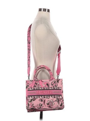 Milan Chiva Tote Bags for Women Floral Top-Handle Purse, Blush Peony  - NWT