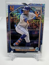 2024 Topps Bowman Chrome Ronny Mauricio Rookie Mojo Refractor AND Base Bowman RC