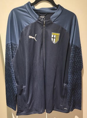 AC Parma Calcio 1913 Puma DryCell Soccer Training Track Jacket 23/24 NWT 2XL XXL