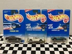 Vtg 90’s Hot Wheels Ferrari Blue Card Lot Of 3 ( Testarossa, 348, 250) NIP